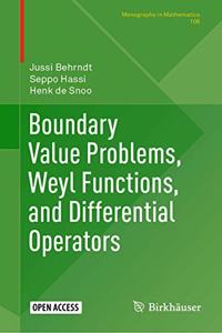 Boundary Value Problems, Weyl Functions, and Differential Operators