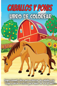 Caballos Y Ponis Libro De Colorear