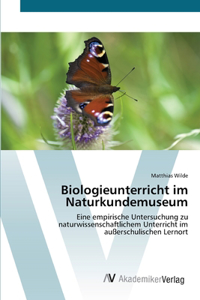 Biologieunterricht im Naturkundemuseum