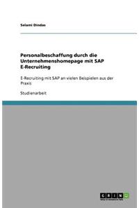 Personalbeschaffung durch die Unternehmenshomepage mit SAP E-Recruiting