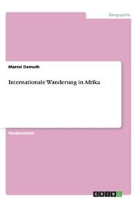 Internationale Wanderung in Afrika