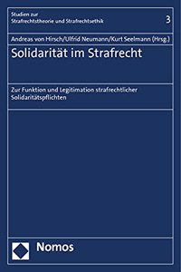 Solidaritat Im Strafrecht