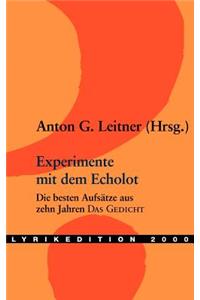 Experimente mit dem Echolot