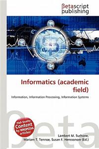 Informatics (Academic Field)