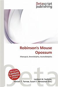 Robinson's Mouse Opossum