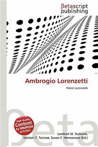 Ambrogio Lorenzetti
