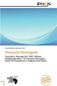 Viscount Stansgate