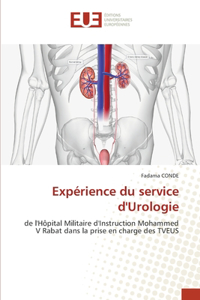 Expérience du service d'Urologie