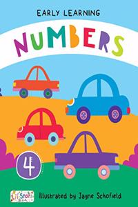 Numbers - Early Learning Padded Board Books