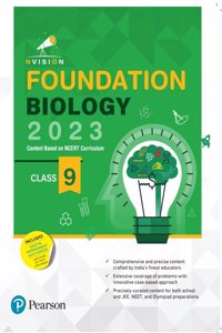 Pearson Nvision Foundation Biology Class 9 |School, NEET, Olympiad|NCERT Curriculum 2023 | Includes Digital Assessment & Video