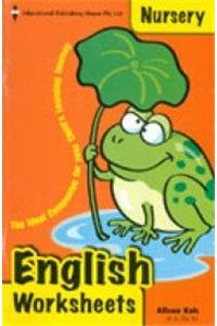 Nursery English Worksheets