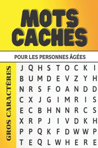 Mots cachés pour les personnes âgées Gros caractères