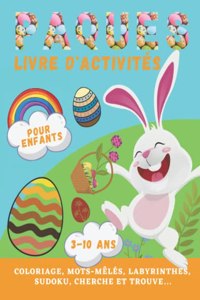 Livre d'Activités Joyeuses Pâques Pour Enfants