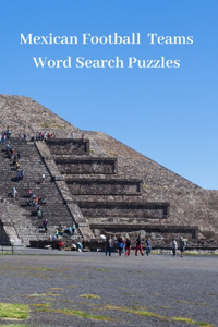 Mexican Football Teams Word Search Puzzles