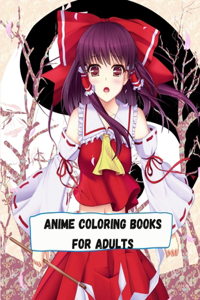Anime Coloring Books for Adults