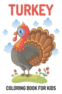 Turkey coloring book for kids