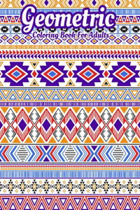 Geometric Coloring Book For Adults