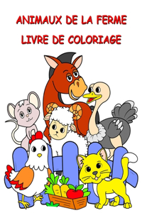 Animaux de la Ferme Livre de Coloriage