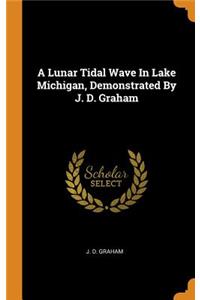 Lunar Tidal Wave In Lake Michigan, Demonstrated By J. D. Graham