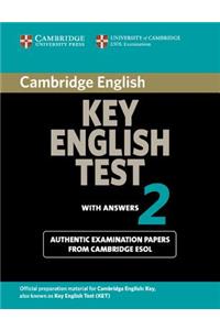 Cambridge Key English Test 2 with Answers: Examination Papers from the University of Cambridge ESOL Examinations: English for Speakers of Other Langua