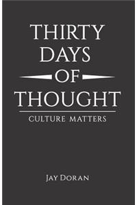 Thirty Days Of Thought