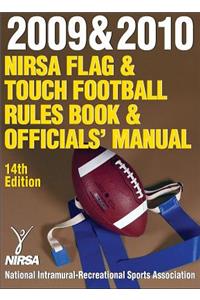 2009 & 2010 NIRSA Flag & Touch Football Rules Book & Officials' Manual-14th Edition