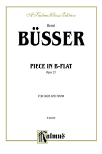 Piece in B-Flat, Op. 22