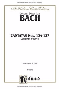 BACH CANTATAS NO 134137 M