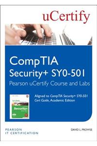 Comptia Security+ Sy0-501 Pearson Ucertify Course and Labs Student Access Card