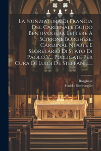 La Nunziatura Di Francia Del Cardinale Guido Bentivoglio, Lettere A Scipione Borghese, Cardinal Nipote E Segretario Di Stato Di Paolo V... Publicate Per Cura Di Luigi De Steffani, ......