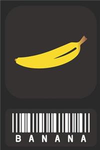 Bananen Notizbuch