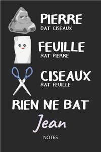 Rien ne bat Jean - Notes