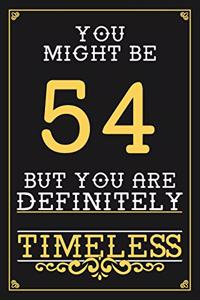 54th Birthday Journal