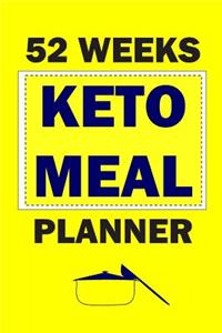 52 Weeks Keto Meal Planner