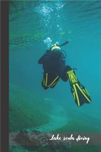 Lake scuba diving