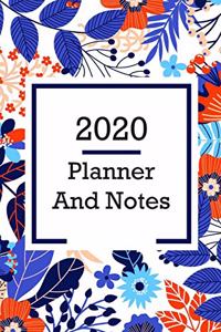 2020 Planner And Notes
