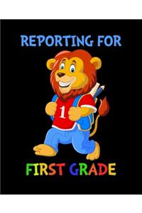 Reporting For 1st Grade