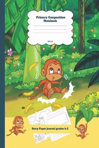 Primary Composition Notebook Story Paper Journal Grades K-2