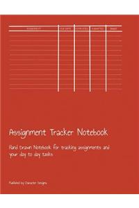 Assignment Tracker Notebook