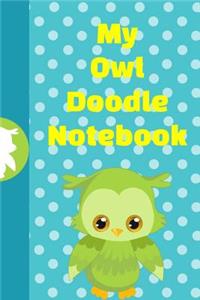 My Owl Doodle Notebook
