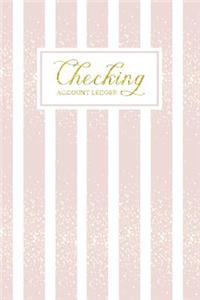 Checking Account Ledger