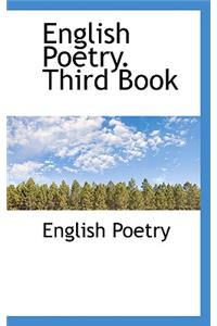 English Poetry. Third Book