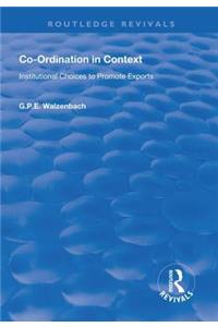 Co-Ordination in Context