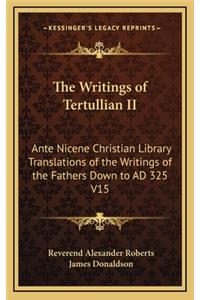 Writings of Tertullian II