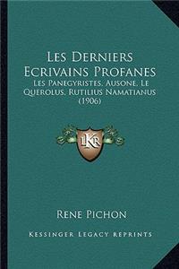 Les Derniers Ecrivains Profanes