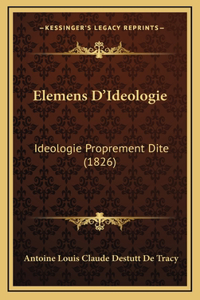 Elemens D'Ideologie