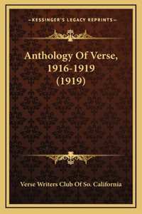 Anthology Of Verse, 1916-1919 (1919)