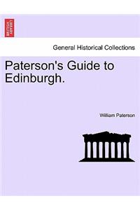 Paterson's Guide to Edinburgh.
