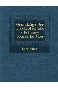 Grundzuge Der Elektrotechnik