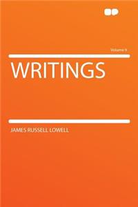 Writings Volume 9